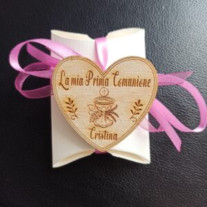 bomboniera cuore calamita apribottiglie personalizzata