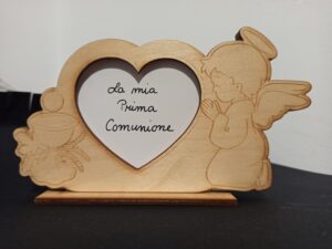 PORTAFOTO BOMBONIERA RIMA COMUNIONE